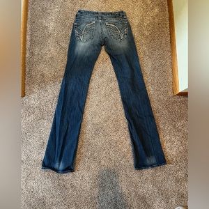 Big Star Jeans, Ultra Low Rise, 26 Extra Long (fit more like longs)